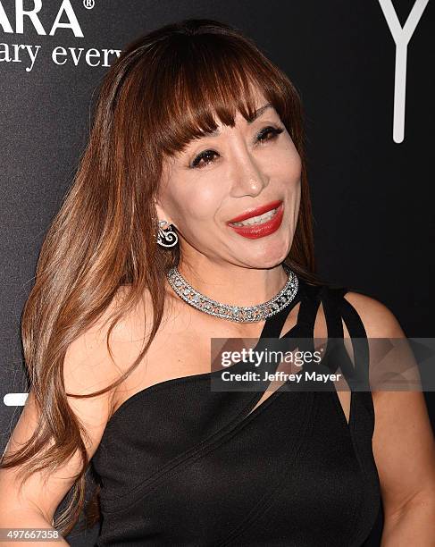 Actress Sumi Jo attends the premiere of Fox Searchlight Pictures' 'Youth' at DGA Theater on November 17, 2015 in Los Angeles, California.