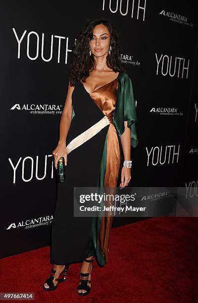 Actress Madalina Diana Ghenea attends the premiere of Fox Searchlight Pictures' 'Youth' at DGA Theater on November 17, 2015 in Los Angeles,...