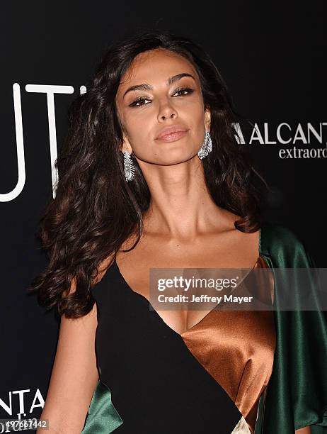 Actress Madalina Diana Ghenea attends the premiere of Fox Searchlight Pictures' 'Youth' at DGA Theater on November 17, 2015 in Los Angeles,...