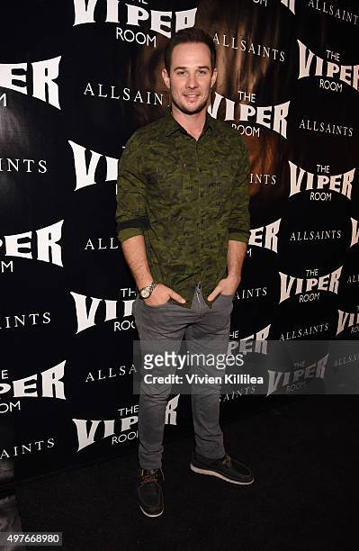 Actor Ryan Merriman attends The Official Viper Room Re-Launch Party With Performance By X Ambassadors, Dj Set By Zen Freeman at The Viper Room on...