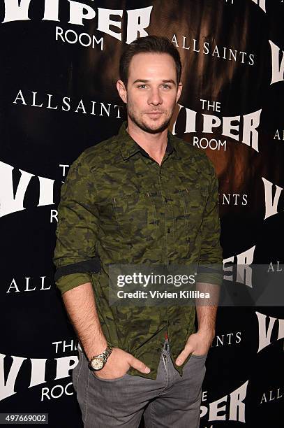 Actor Ryan Merriman attends The Official Viper Room Re-Launch Party With Performance By X Ambassadors, Dj Set By Zen Freeman at The Viper Room on...