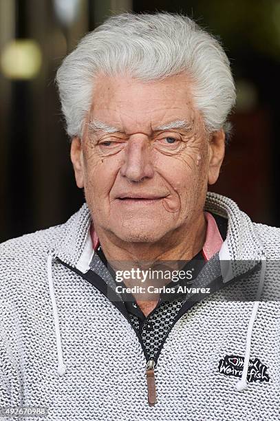 Actor David Prowse attends the "I Am Your Father'" photocall at the Verdi cinema on November 18, 2015 in Madrid, Spain.