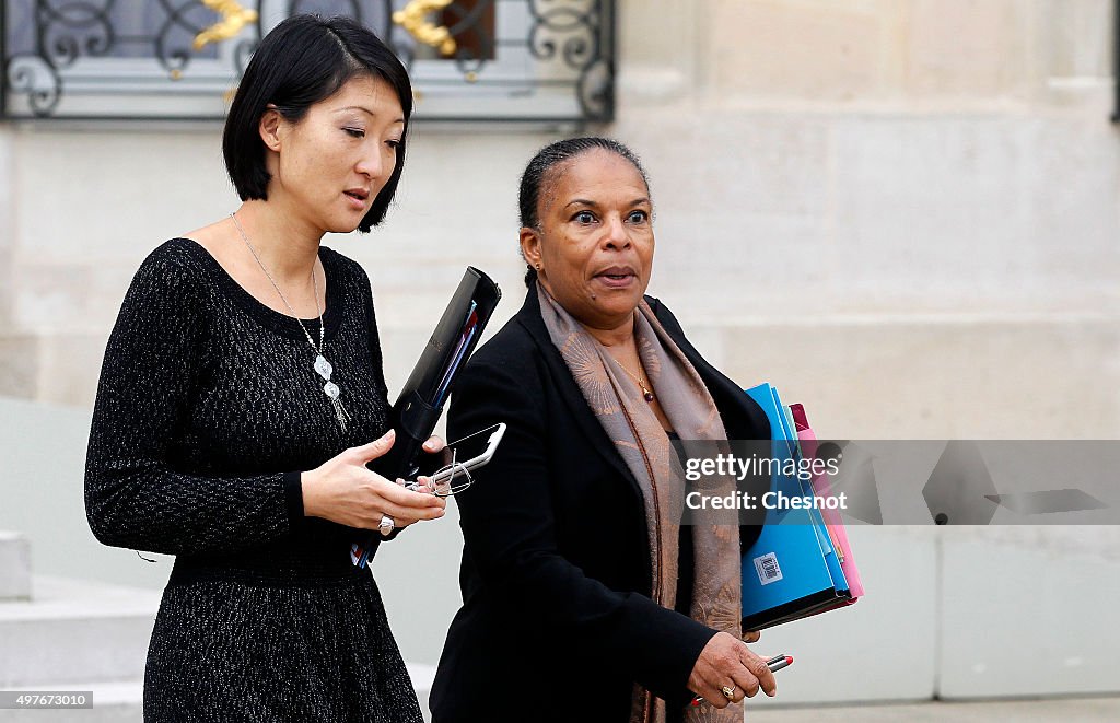 Conseil Des Ministres At Elysee Palace