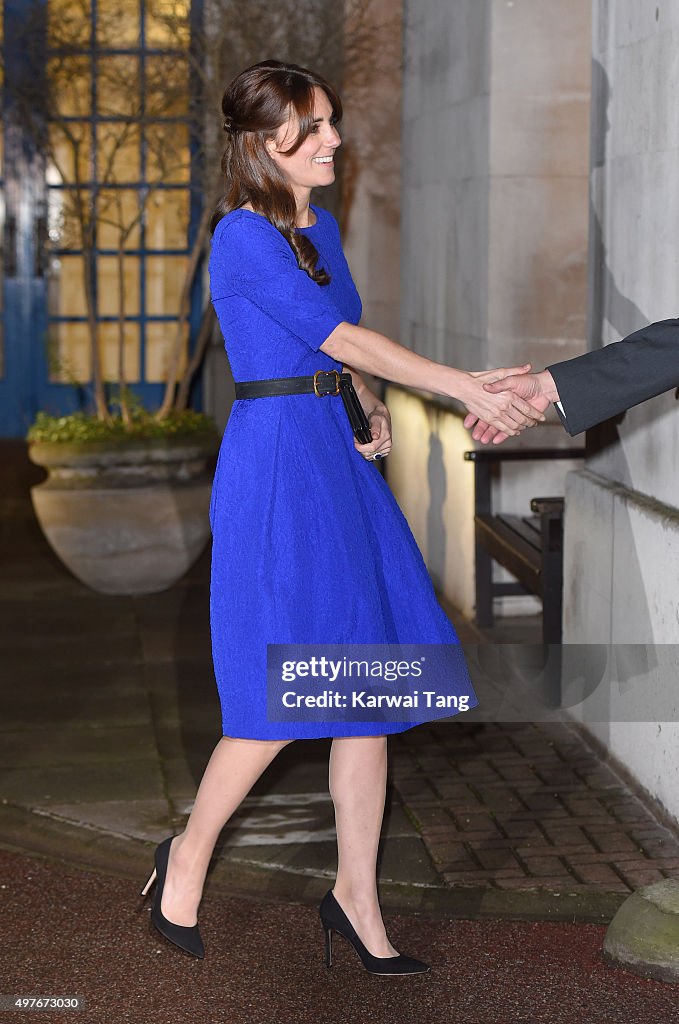 The Duchess Of Cambridge Attends The Fostering Excellence Awards