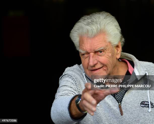 English actor David Prowse poses during the photocall for the presentation of Spanish directors Marcos Cabota and Toni Bestard's film "I Am Your...