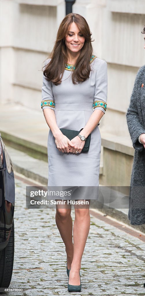 The Duchess Of Cambridge Attends Place2Be Headteacher Conference