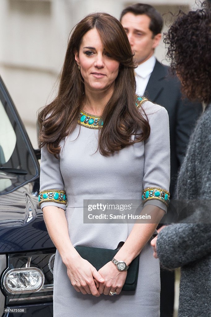 The Duchess Of Cambridge Attends Place2Be Headteacher Conference