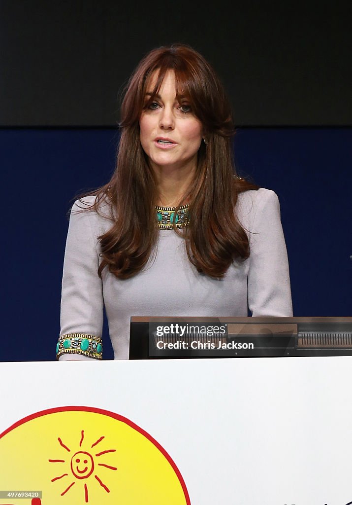 The Duchess Of Cambridge Attends Place2Be Headteacher Conference