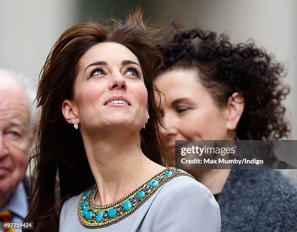 Catherine, Duchess of Cambridge attends the Place2Be Headteacher Conference at Bank of America Merrill Lynch on November 18, 2015 in London, England....