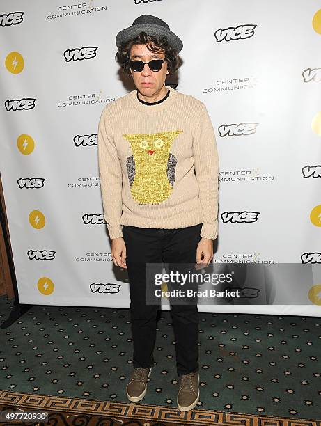 Televison personlaity Fred Armisen attends the Shane Smith Roast By The Center For Communication at Grand Ballroom at the Pierre Hotel on November...