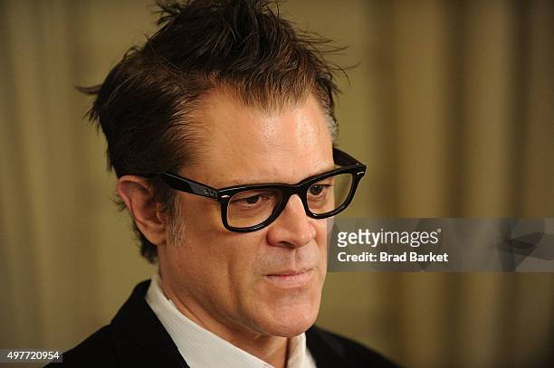 Televison personality Johnny Knoxville attends the Shane Smith Roast By The Center For Communication at Grand Ballroom at the Pierre Hotel on...