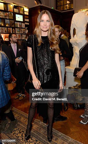 Alicia Rountree attends the "Louis Vuitton Windows" book launch at Maison Assouline on November 18, 2015 in London, England.