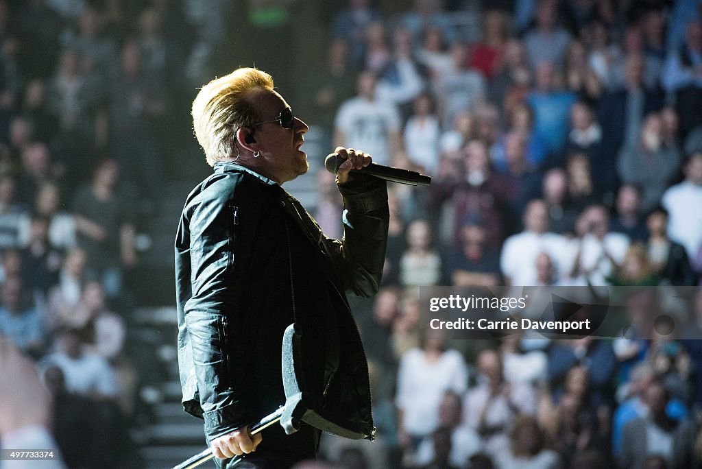 U2 Perform At SSE Arena In Belfast