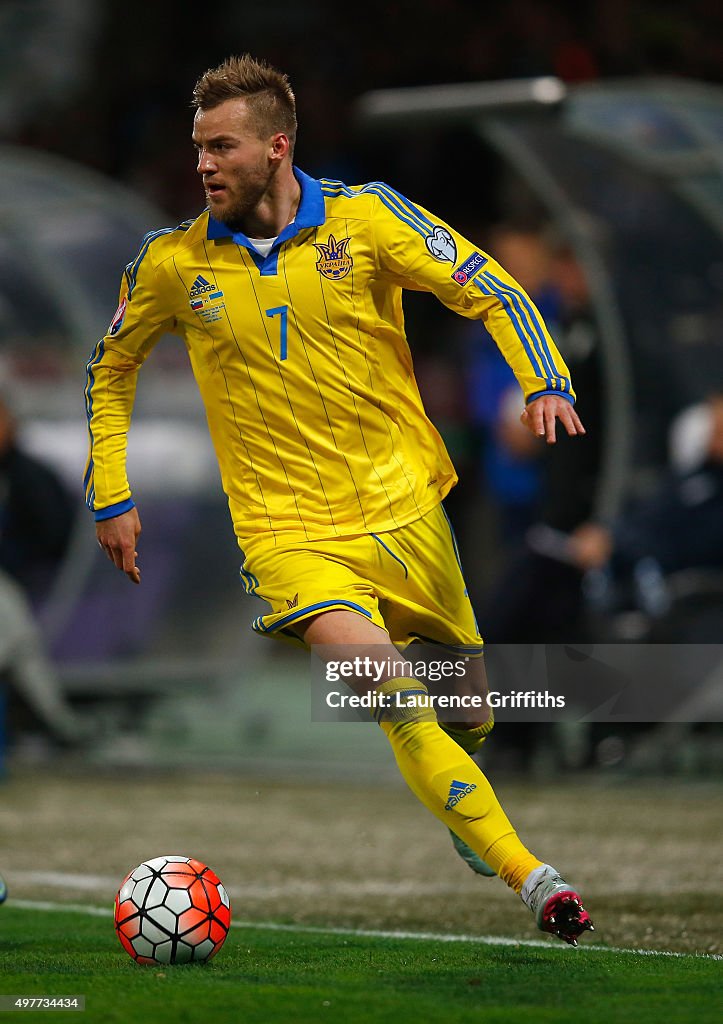 Slovenia v Ukraine - UEFA EURO 2016 Qualifier: Play-Off Second Leg
