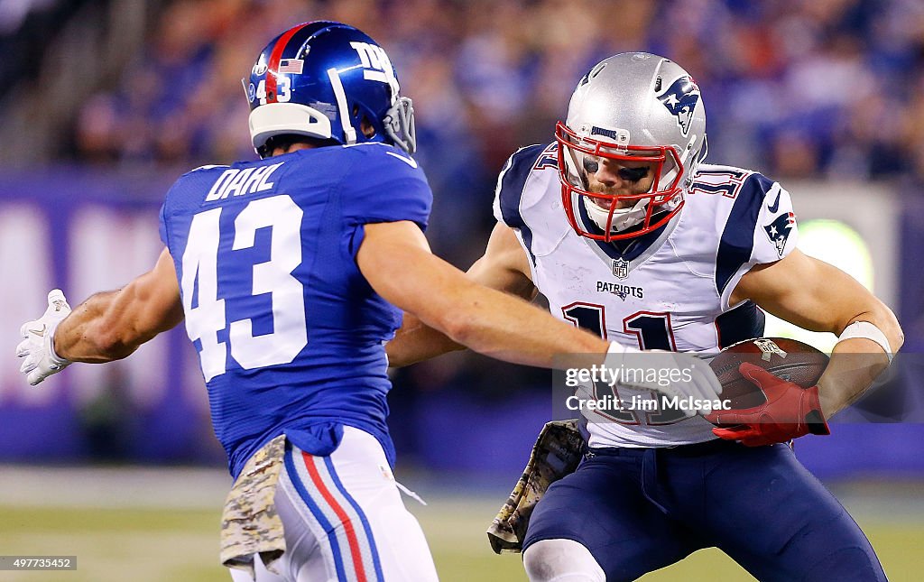 New England Patriots v New York Giants