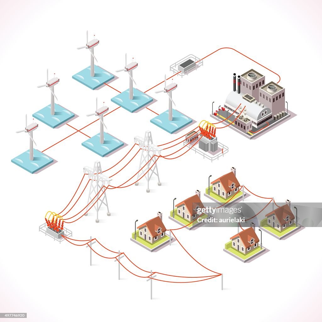 Basic Energy Graphics Energy 16 Infographic Isometric High-Res Vector Graphic - Getty Images
