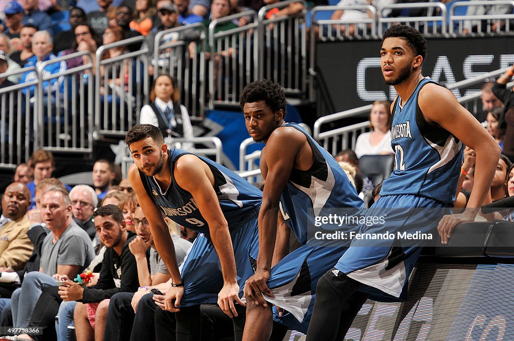 Minnesota Timberwolves v Orlando Magic