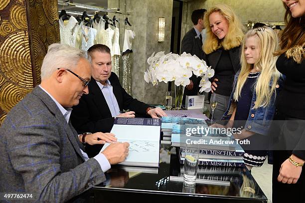 General view of atmosphere during "Badgley Mischka: American Glamour" book celebration at Bergdorf Goodman on November 18, 2015 in New York City.