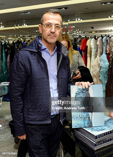 Steven Kolb attends "Badgley Mischka: American Glamour" book celebration at Bergdorf Goodman on November 18, 2015 in New York City.