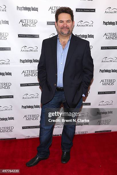 Director Michael Z. Wechsler attends the New York premiere of "Altered Minds" held at the Helen Mills Theater on November 18, 2015 in New York City.