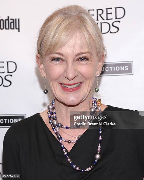 Actress Caroline Lagerfelt attends the New York premiere of "Altered Minds" held at the Helen Mills Theater on November 18, 2015 in New York City.