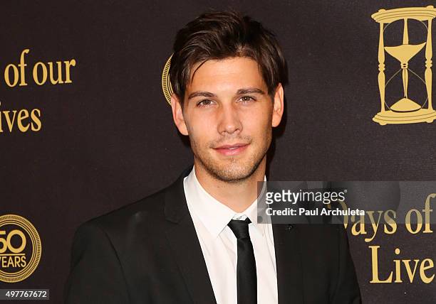 Actor Casey Deidrick attends the "Days Of Our Lives" 50th Anniversary at the Hollywood Palladium on November 7, 2015 in Los Angeles, California.