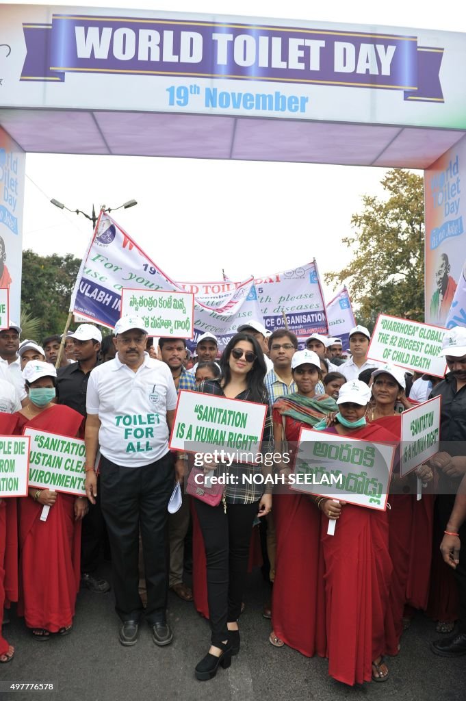 INDIA-HEALTH-SOCIAL-TOILET DAY