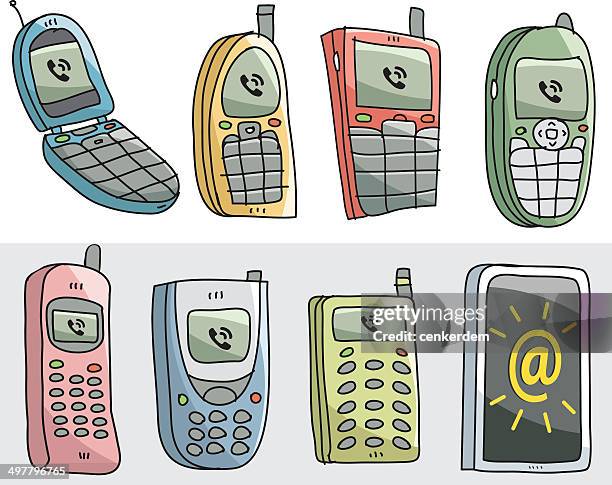 Ilustraciones de Celulares Antiguos - Getty Images Ilustraciones de Celulares Antiguos - Getty Images