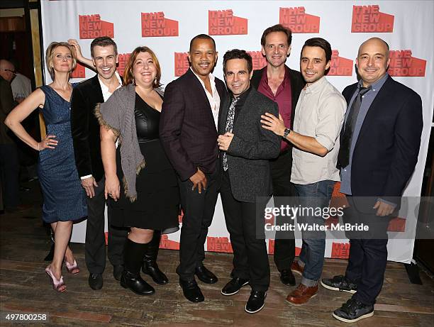 Cynthia Nixon, Matt McGrath, Ashlie Atkinson, Jerry Dixon, Mario Cantone, Malcolm Gets, Francisco Pryor Grant and Mark Gerrard attend the Opening...