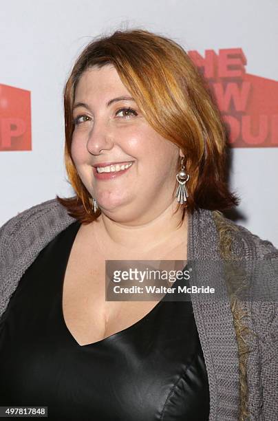 Ashlie Atkinson attends the Opening Night Party for the New Group production of 'Steve' at the West Bank Cafe on November 18, 2015 in New York City.