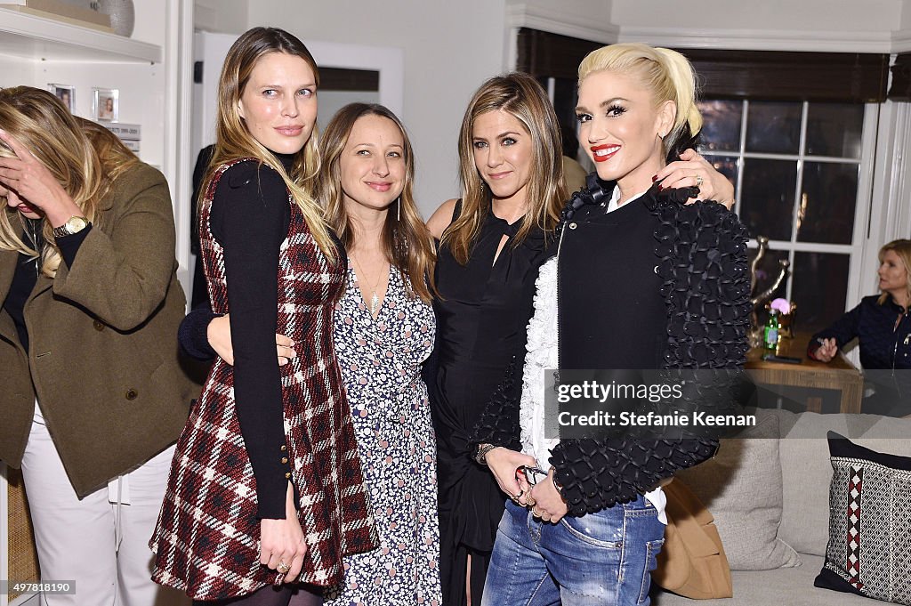 Barneys New York, Jennifer Aniston, And Tobey Maguire Host A Private Dinner To Celebrate The Barneys New York XO Jennifer Meyer Exclusive RTW Collaboration