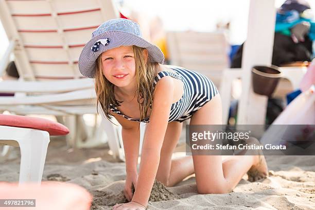 sand works - mamaia romania stock pictures, royalty-free photos & images
