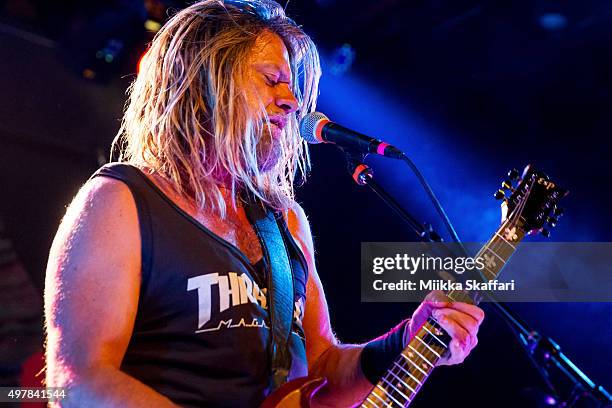 Vocalist and guitarist Pepper Keenan of Corrosion of Conformity performs at Slim's on November 18, 2015 in San Francisco, California.