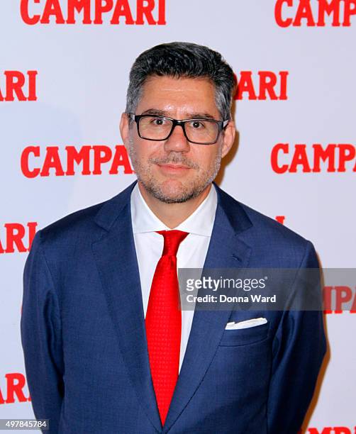 Bob Kunze-Concewitz of Campari appears to launch the 2016 Campari Calendar at The Standard Hotel on November 18, 2015 in New York City.