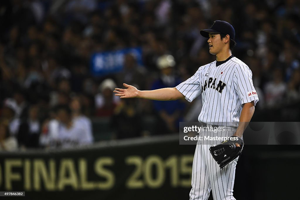 South Korea v Japan - WBSC Premier 12 Semi Final