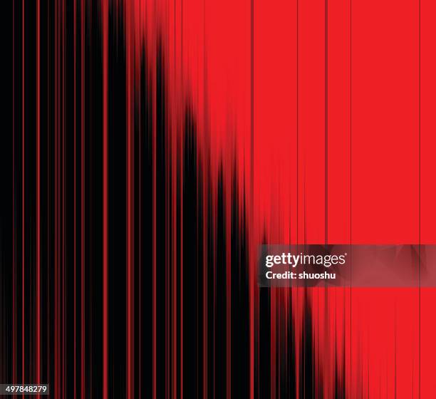 stockillustraties, clipart, cartoons en iconen met abstract red with black stripe pattern background - meerdere lagen effect