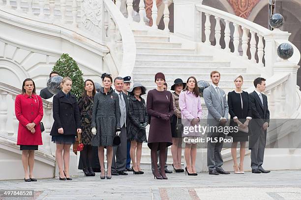 Princess Stephanie of Monaco,Princess Alexandra of Hanover, Princess Caroline of Hanover, Prince Charles of Bourbon Two-Sicilies, Princess Charlene...