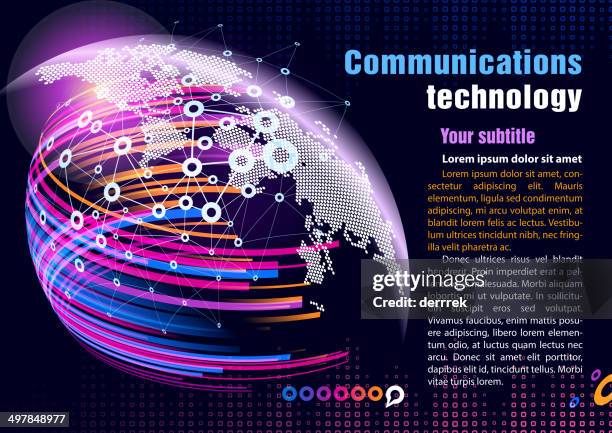 Communication Technology Graphics Design Communication Technology High-Res Vector Graphic - Getty Images
