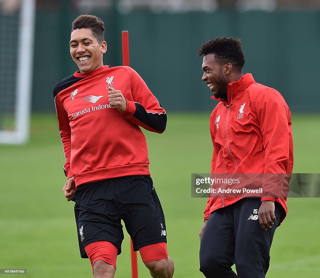 Liverpool FC Training & Press Conference