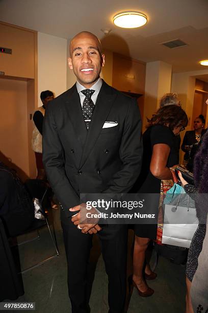 Player Dahntay Jones attends the 2015 WEEN Awards at The Schomburg Center for Research in Black Culture on November 18 in New York City.