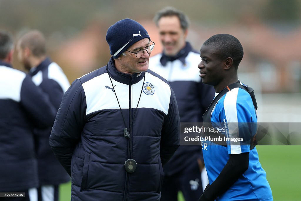 Leicester City Training Session