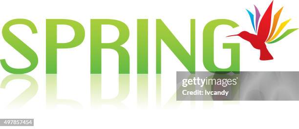 Simple Spring Symbol Spring Symbol High-Res Vector Graphic - Getty Images