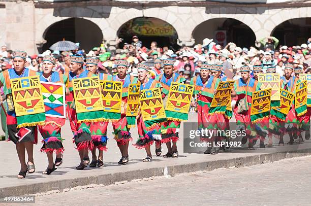 inti raymi festival. religion and tradition, inca. cusco, peru. - inti raymi festival stock pictures, royalty-free photos & images