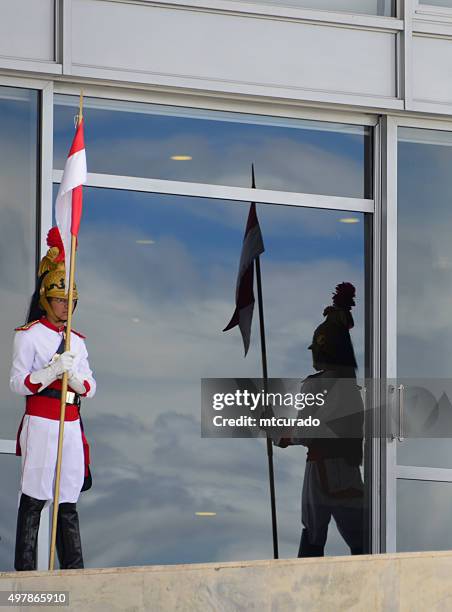 brazil, brasilia: presidential palace, the palácio do planalto - palácio stock pictures, royalty-free photos & images