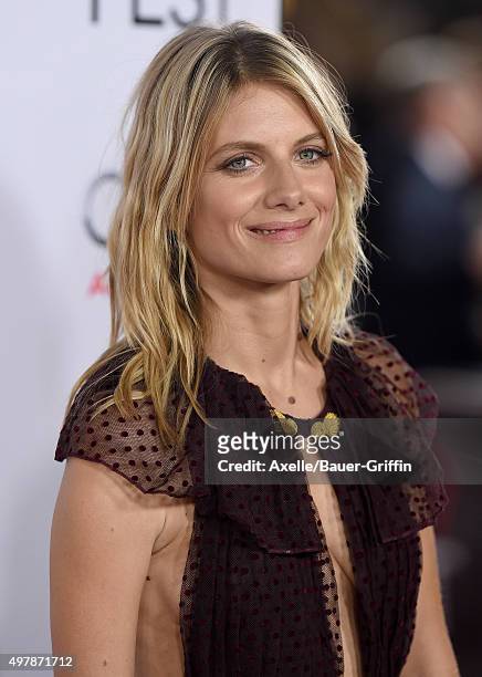 Actress Melanie Laurent arrives at the AFI FEST 2015 presented by Audi Opening Night Gala Premiere of Universal Pictures' 'By The Sea' at TCL Chinese...