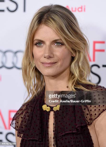 Actress Melanie Laurent arrives at the AFI FEST 2015 presented by Audi Opening Night Gala Premiere of Universal Pictures' 'By The Sea' at TCL Chinese...