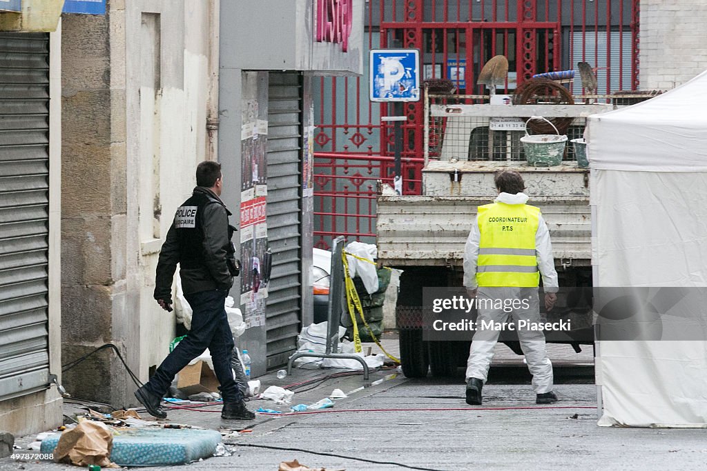 Aftermath Of Anti-Terror Operation in Saint-Denis