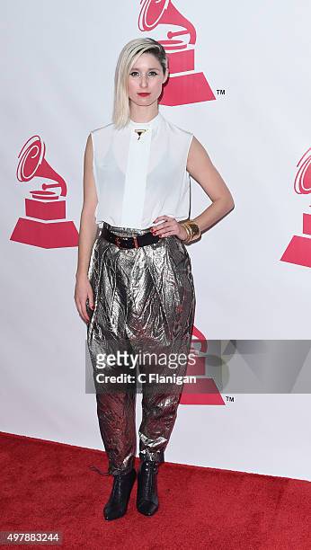 Francisca Valenzuela attends the 2015 Latin GRAMMY Person of the Year honoring Roberto Carlos at the Mandalay Bay Events Center on November 18, 2015...