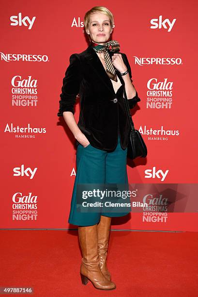 Susann Atwell attends GALA Christmas Shopping Night 2015 at Alsterhaus on November 19, 2015 in Hamburg, Germany.