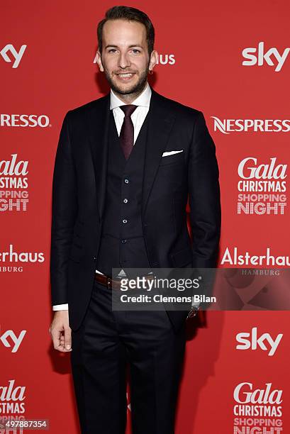 Timo Weber of Alsterhaus attends GALA Christmas Shopping Night 2015 at Alsterhaus on November 19, 2015 in Hamburg, Germany.